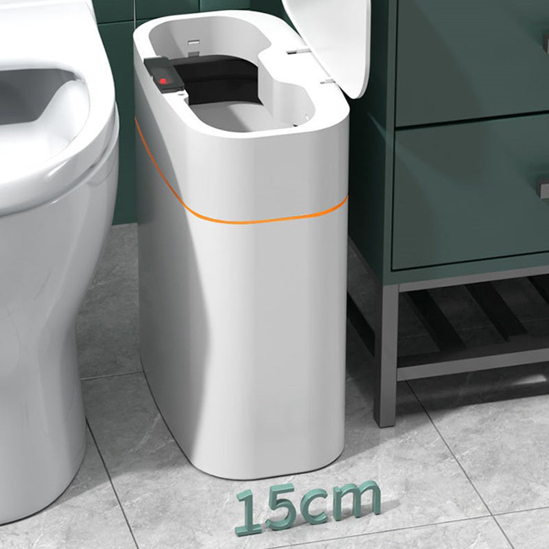 Smart Box Trash Can With Lid Storage