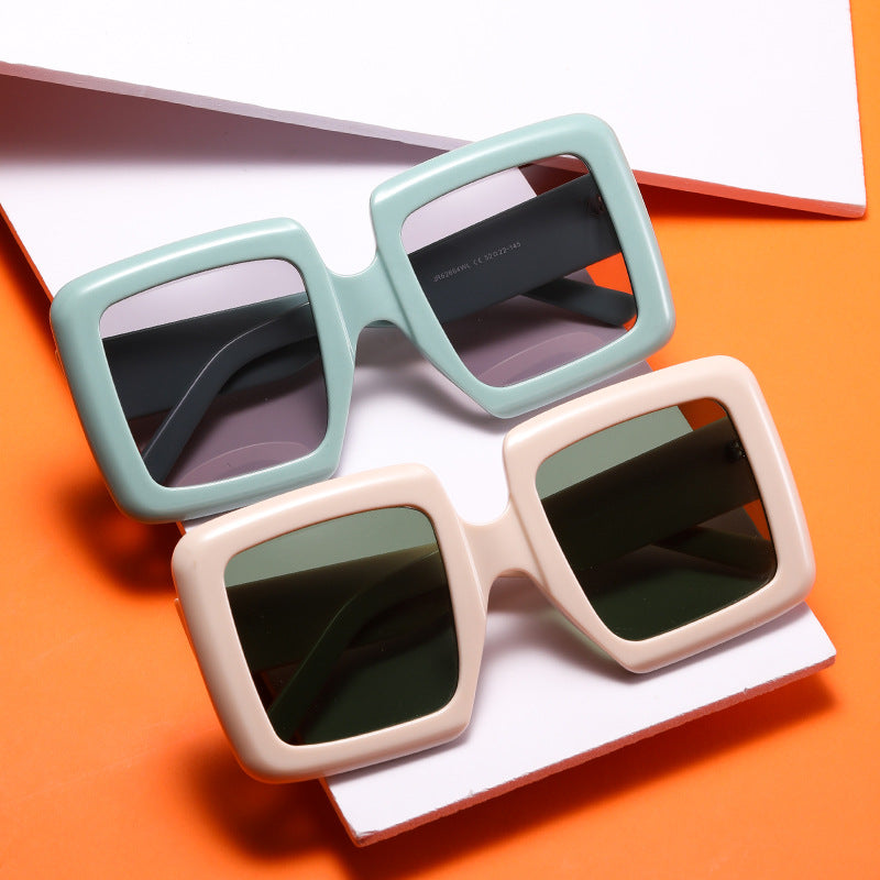 Personalized Trendy Large Frame Fashion Vacation Polarized Sunglasses