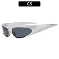 C5 Silver Frame Gray Piece