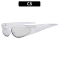 C8 Silver Frame White Mercury