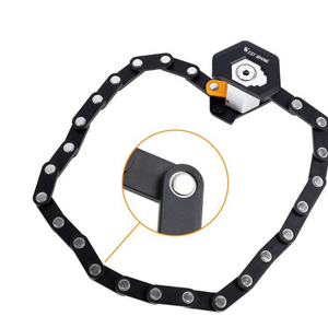 Bicycle electric bicycle chain folding lock