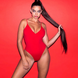 Summer Bikini Backless String Large Size Sexy Solid Color Triangle One-piece Swimsuit Womens Clothing