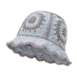 Knitted Fisherman Sun Protection Hat Sun Hat Outdoor UV-proof