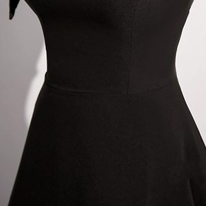 Simple Banquet Host French Piano Playing Vocal Music Art Test Violin Fashion Dress