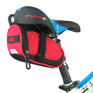 Mountain bike color rear seat bag
