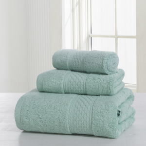 Cotton soft double-sided thickening towel skin-friendly bath towel beauty salon bathrobe bath towel set