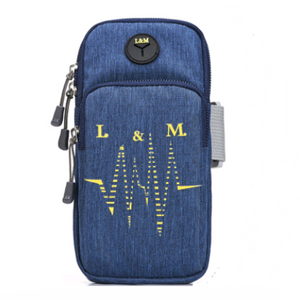 Compatible with Apple, Running Mobile Arm Bag Men And Women Sports Arm Bag IPhone7 Or 8plus Waterproof Mobile Phone Arm With Fitness Wrist Bag