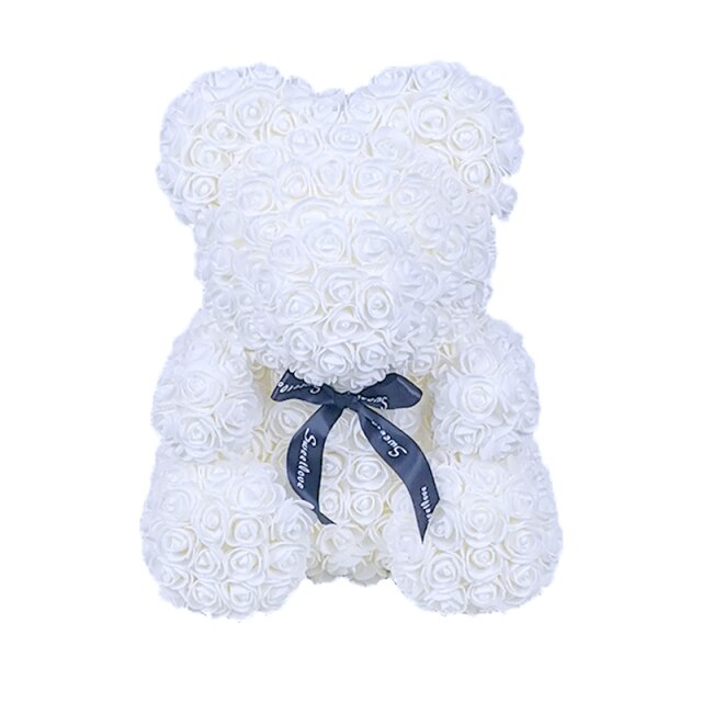 Rose Teddy Bear Eternal Flower PE Foam