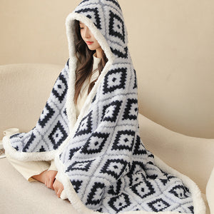 Shawl Wearable Cloak Lazy Blanket