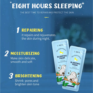 Seaweed Centella Snail Collagen Sleeping Face Mask