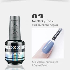OXXI 15ml Nail Base and Top Coat for Gel Polish