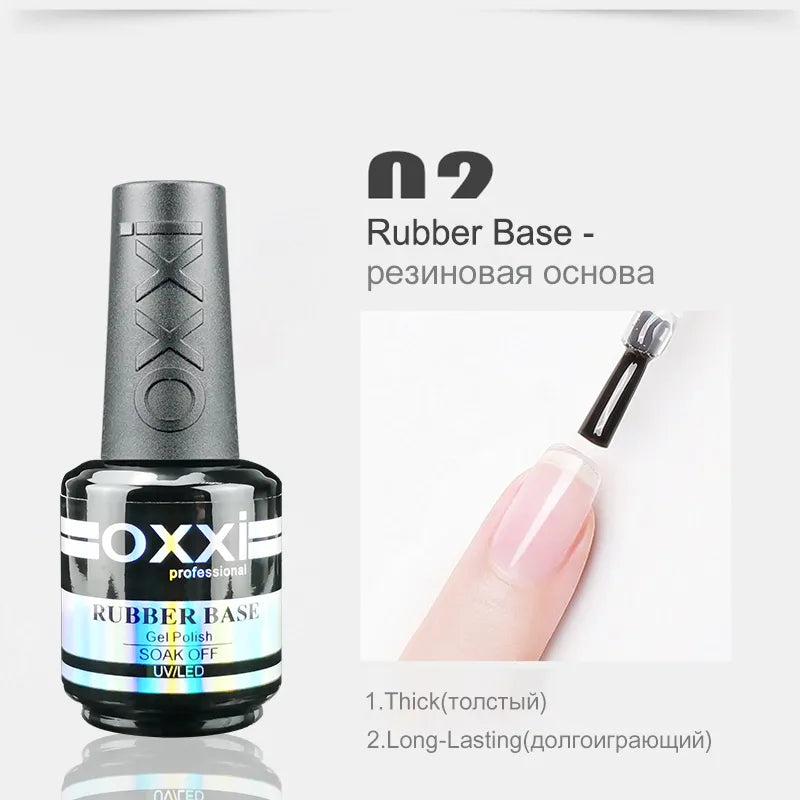 OXXI 15ml Nail Base and Top Coat for Gel Polish