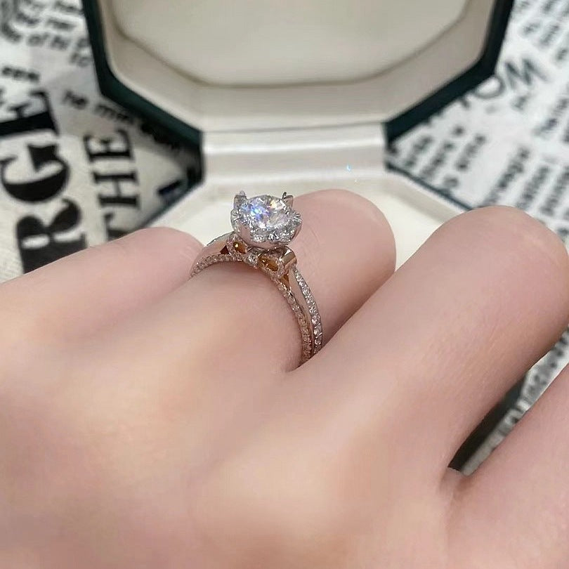 Sterling Silver Ribbon Bow Ring