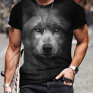 Men's Fashion 3D Digital Printed T-shirt