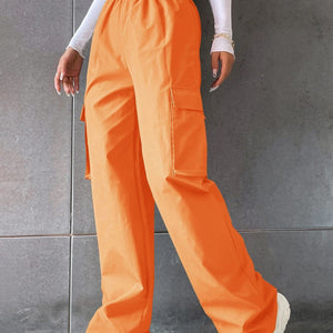 No Belt Pants High Waist Season Wide Leg Pants Straight Loose Temperament Commuter Pants