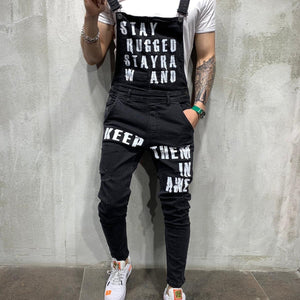 Men's Slim-fit Slimming Suspender Pants