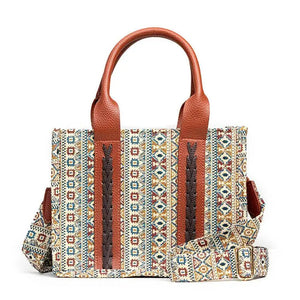 Women's Shoulder Messenger Bag Hand-woven