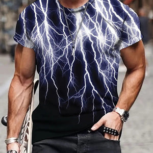 Men's Fashion 3D Digital Printed T-shirt