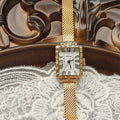 White Face Golden Milan Belt