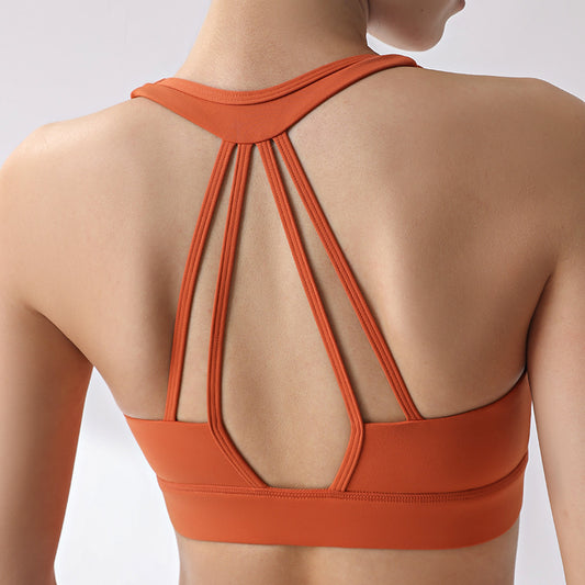 One-piece Fixed Cup Beauty Back Exercise Underwear Women