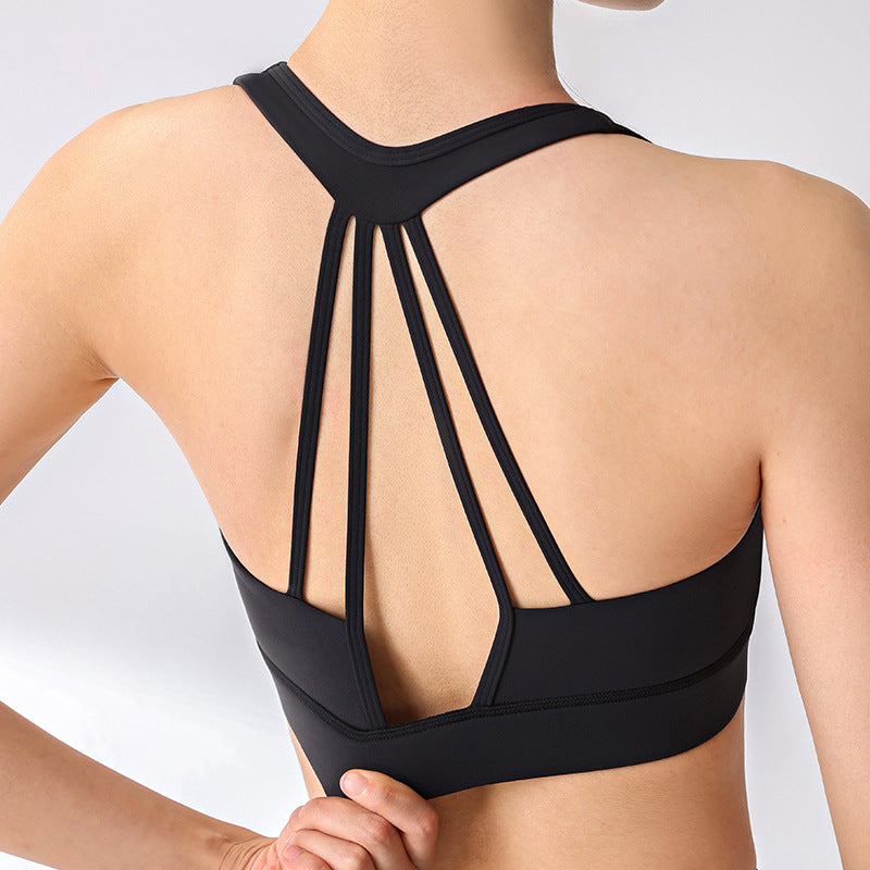 One-piece Fixed Cup Beauty Back Exercise Underwear Women