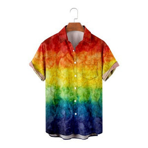 Men's 3D Digital Printing Shirt