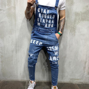 Men's Slim-fit Slimming Suspender Pants