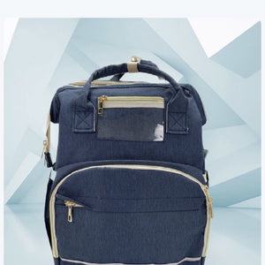 Large Capacity Multifunctional Folding Crib Backpack