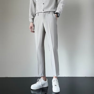 Casual Ninth Suit Pants Men's Spring And Autumn