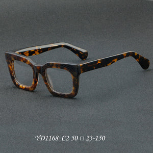 Square Trend Plate Glasses Retro Frame