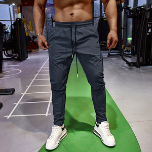 Workoutwolf Sports Pants Men's Ice Silk Thin Summer Quick-drying Trousers