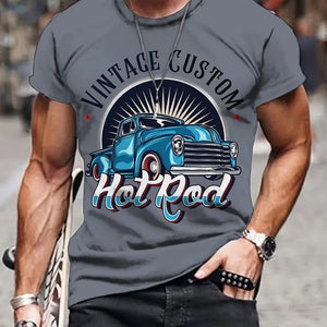 Men's Fashion 3D Digital Printed T-shirt