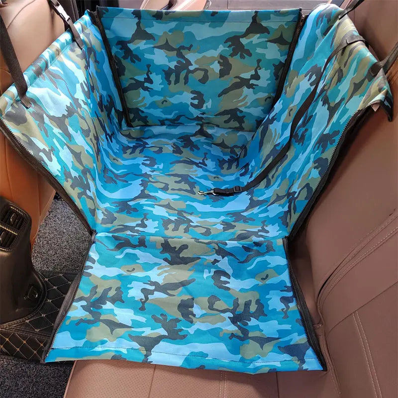 Car Seat Cover for Carrying Dogs Cats. Mat Blanket Rear Back Hammock Protector