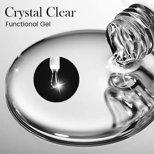 10ml Rubber Thick Base Top Reinforcement Gel Transparent Nail Prep Soak Off UV LED