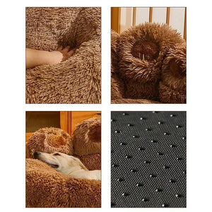 Soft Detachable And Washable Pet Nest Warm Dog Sofa Bed