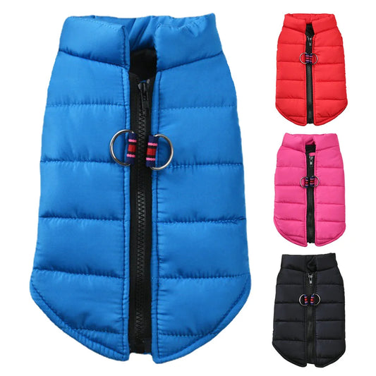 Puppy Winter Dog Jacket Vest Warm Pet Coat