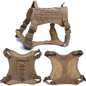 Military Tactical Dog Harness Front Clip Law Enforcement K9