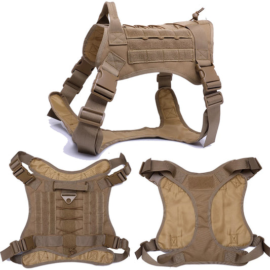 Military Tactical Dog Harness Front Clip Law Enforcement K9