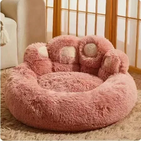 Soft Detachable And Washable Pet Nest Warm Dog Sofa Bed