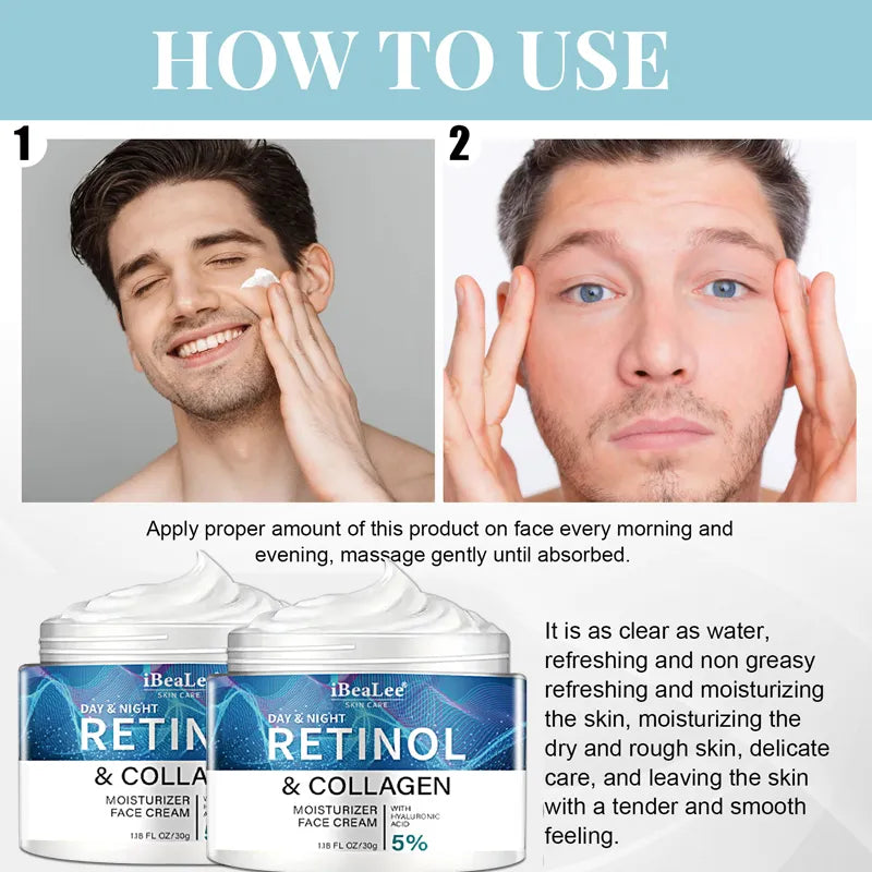 Anti-wrinkle Cream For Men Remove Face & Neck Wrinkles Firming