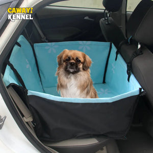 Car Seat Cover for Carrying Dogs Cats. Mat Blanket Rear Back Hammock Protector