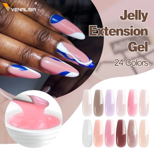 50ml Hard Jelly Nail Extension Gel Nail Gum Venalisa