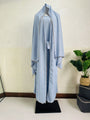 Light Blue With Headscarf