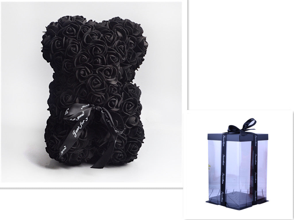 Rose Teddy Bear Eternal Flower PE Foam