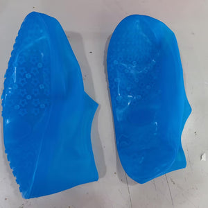 Men and women hiking slip wearable easy to carry silicone rain boots