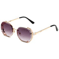 Gold Frame Double Gray