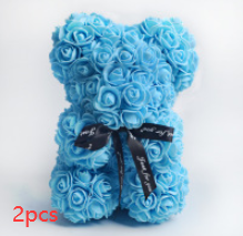 Rose Teddy Bear Eternal Flower PE Foam