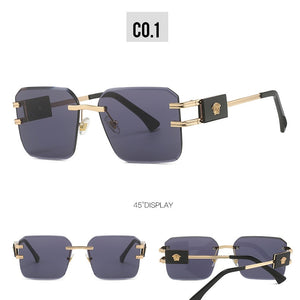 Personalized Sunglasses Men's And Women's Cross-border All-match Frameless Sun Glasses