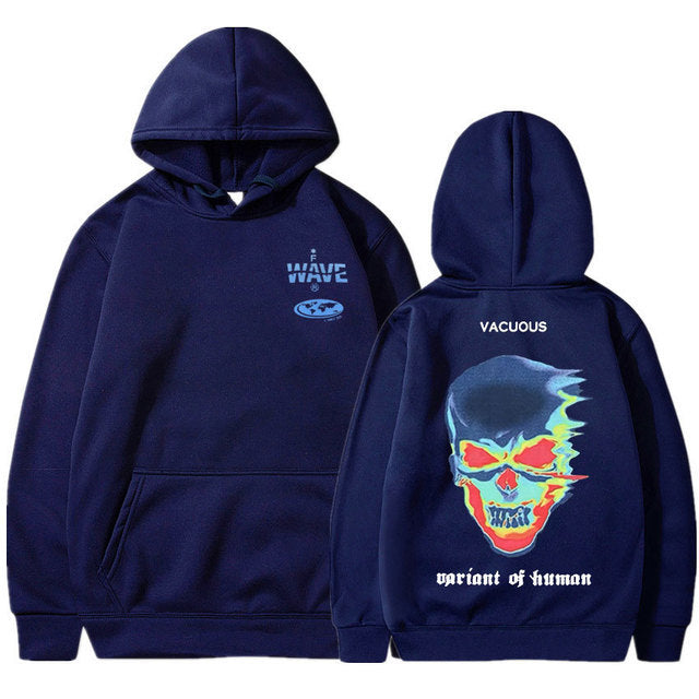 Creative Printing Hooded Men's Sweater
