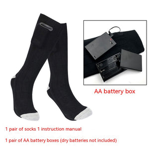 Warm Long Thick Electric Heating Socks